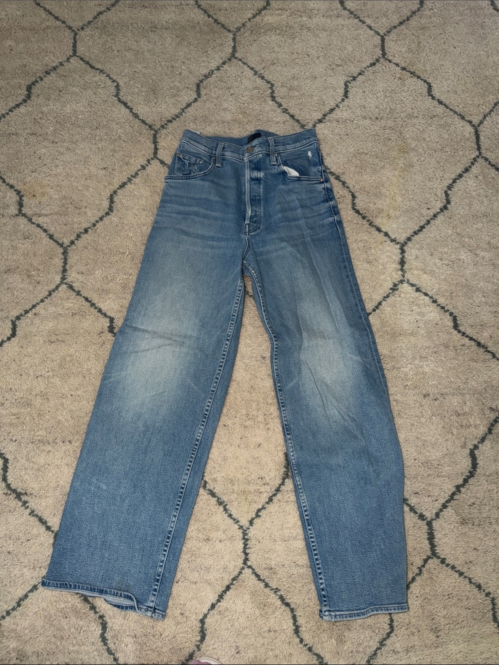 Classic Straight Leg Men’s Jeans - Blue